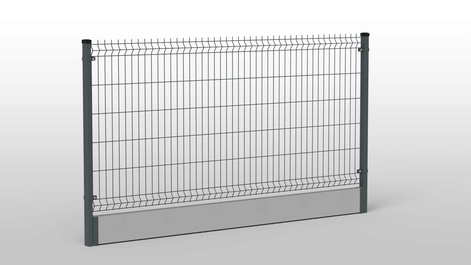 Panel fi 4 + podmurówka h-25