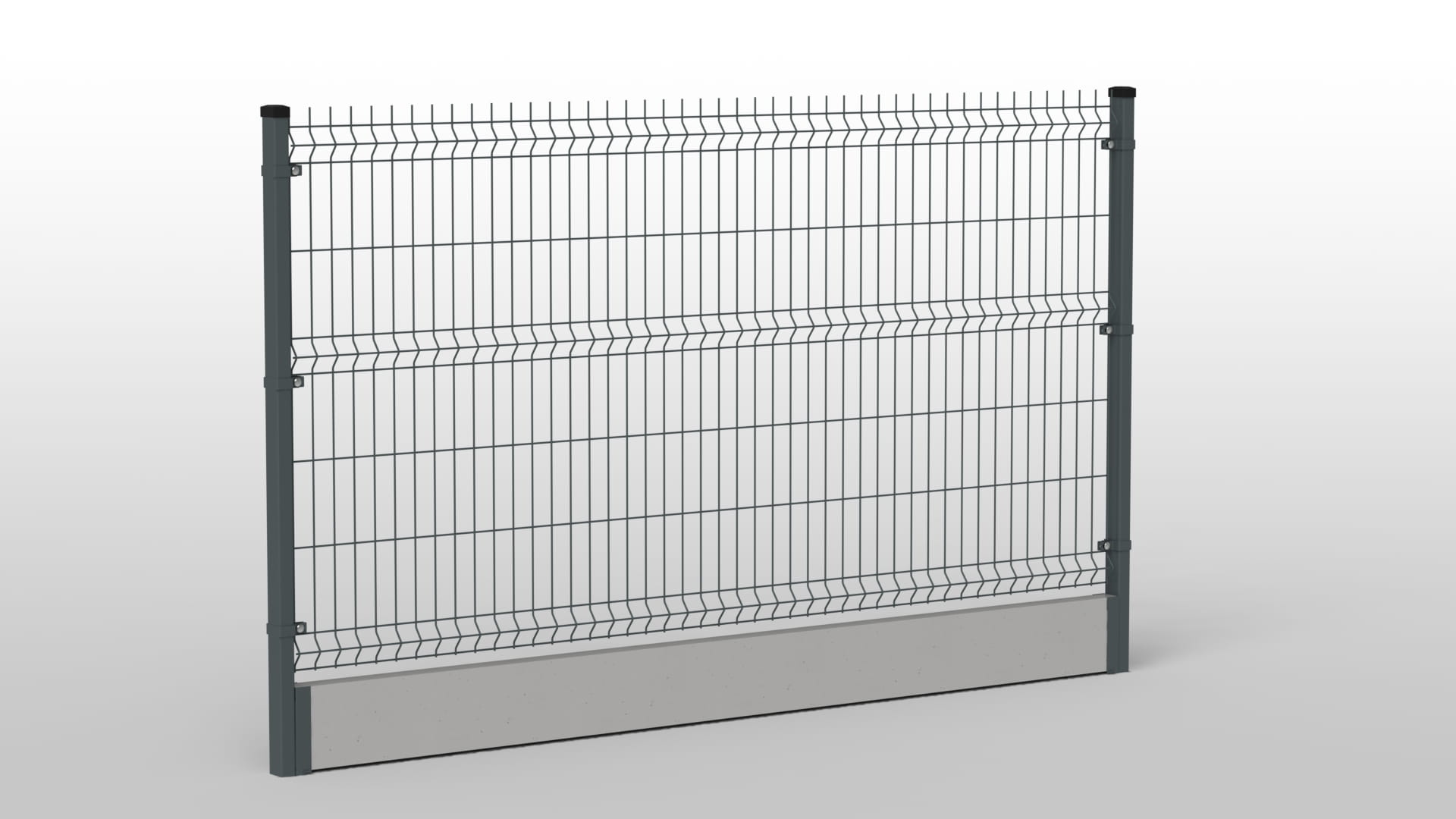Panel fi 4 + podmurówka h-25