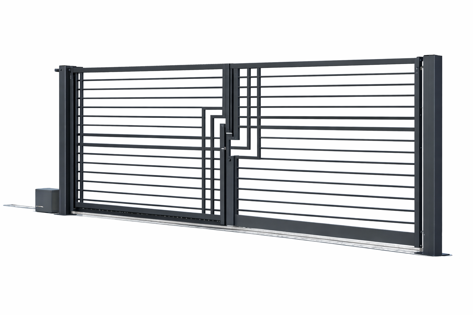 P-wzór-20x20 Brama teleskopowa