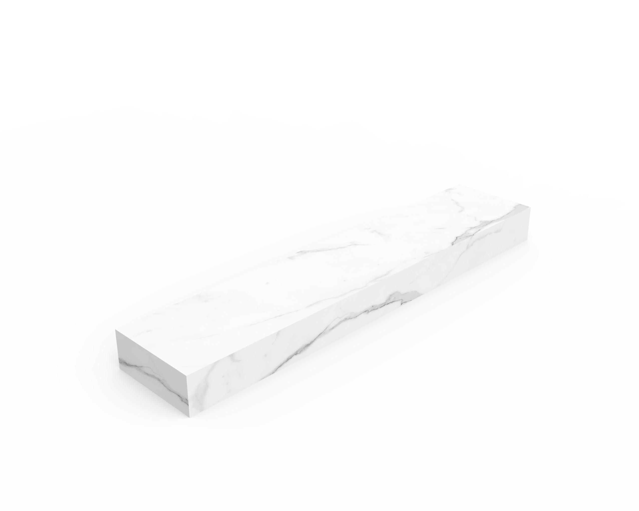 Daszek gładki Max_VISION 120x10x25