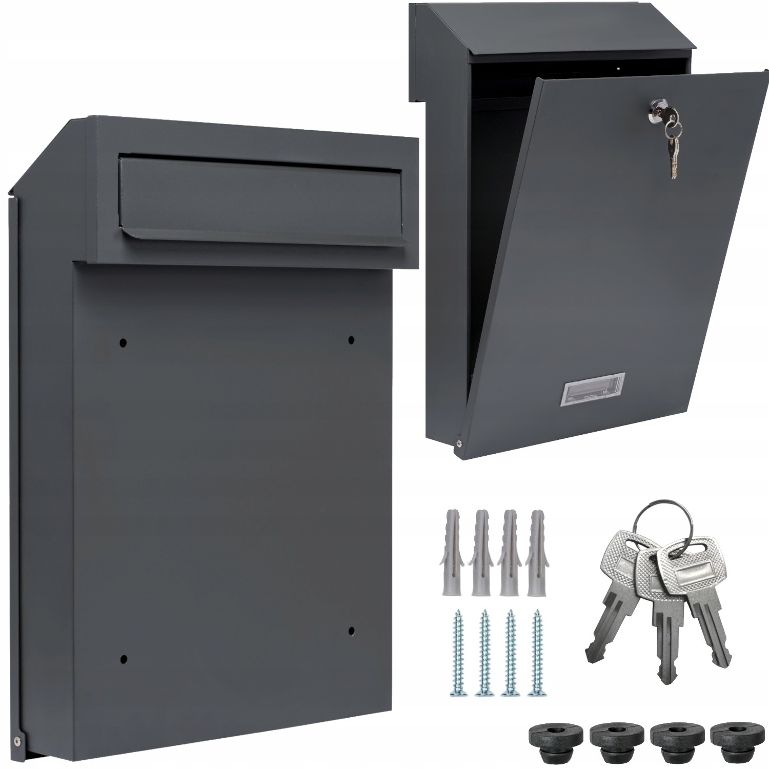 przelotowa 2-stronna grafit mat