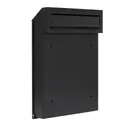 przelotowa 2-stronna czarny mat