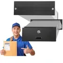 skrzynka do wmurowania grafit