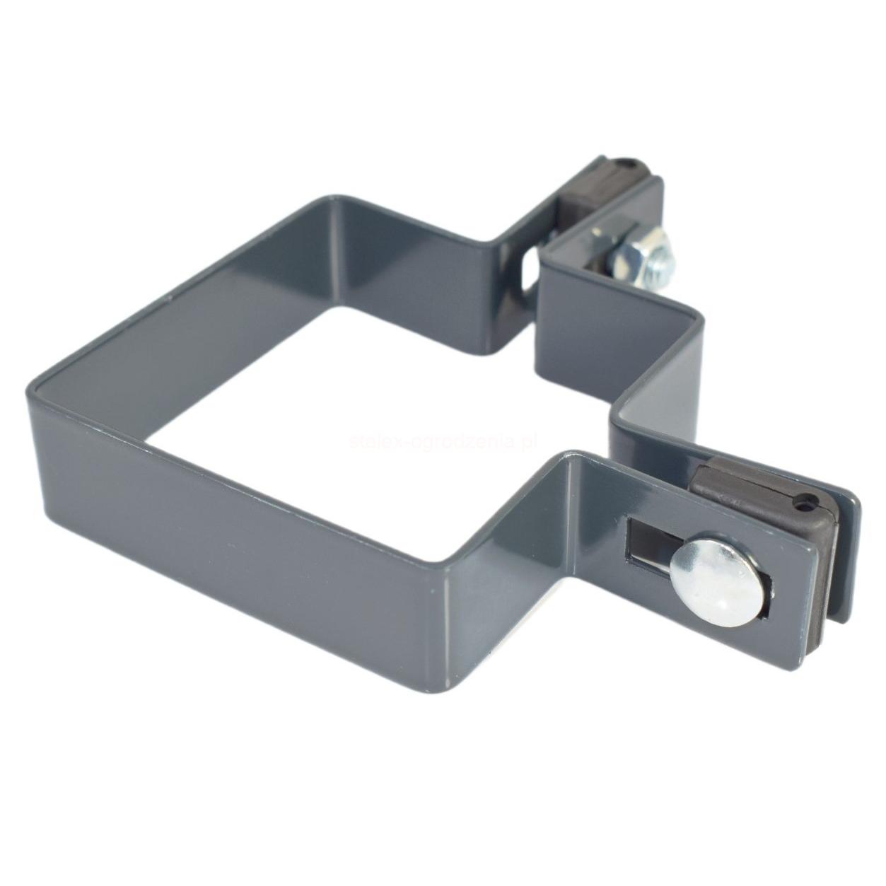 Obejma 80/80 narożna(śruba+nakrętka+podkładka+książeczka)