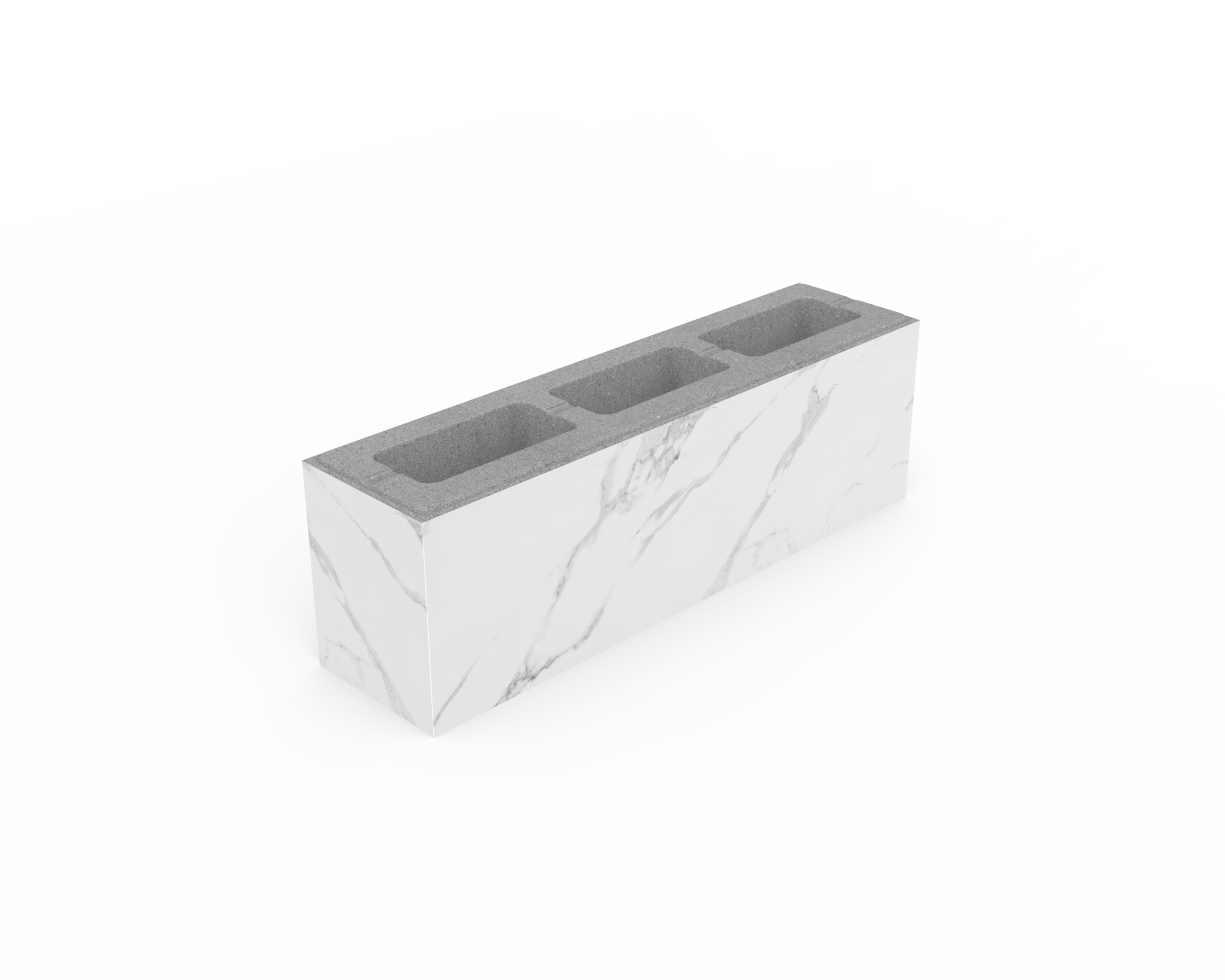 Ogrodzenie gładkie Medium_VISION 80x25x20